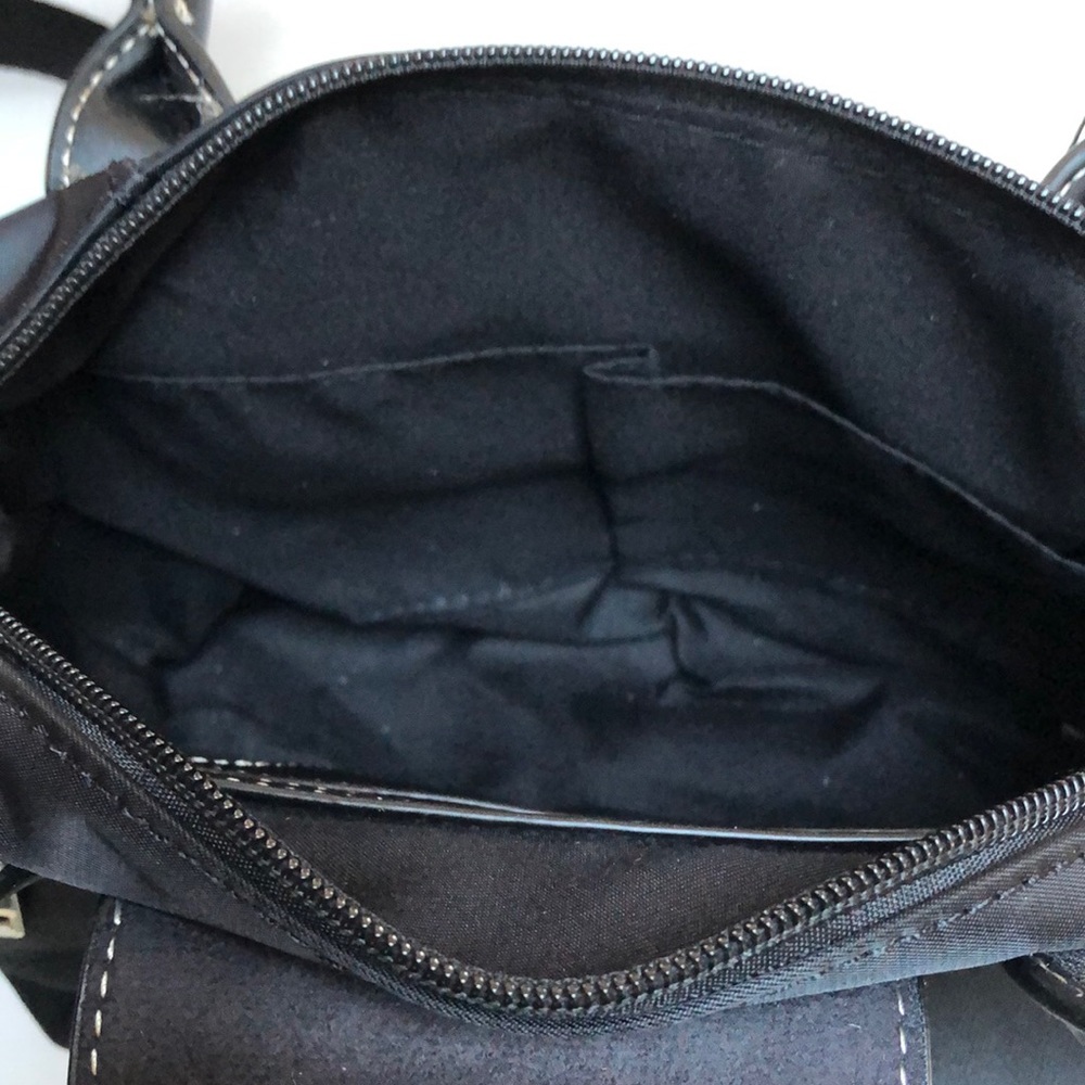 Microfiber Handbag in Black - Picture 6 of 6